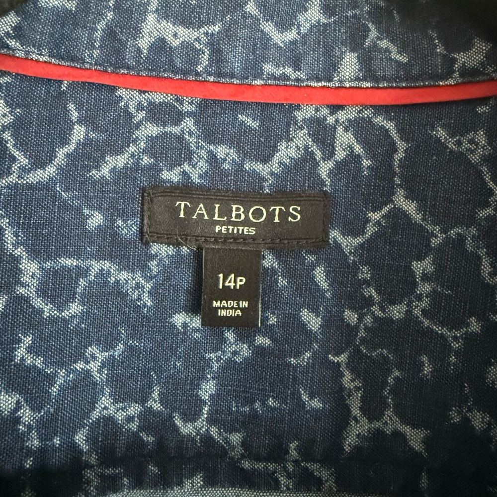 Talbots Button Up - image 3